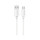 Kabel USAMS Kabel 3A Silicone Fast Charging USB-C biały